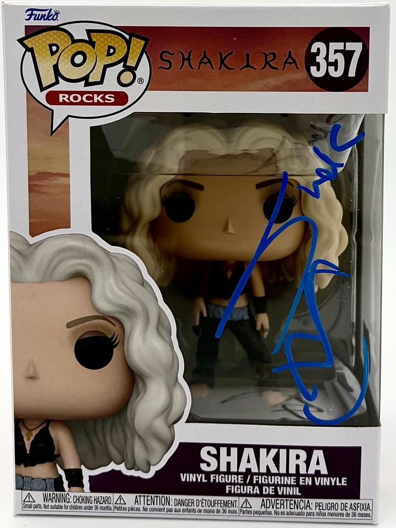 Shakira Signed Funko Pop #357 *RARE* - Beckett COA